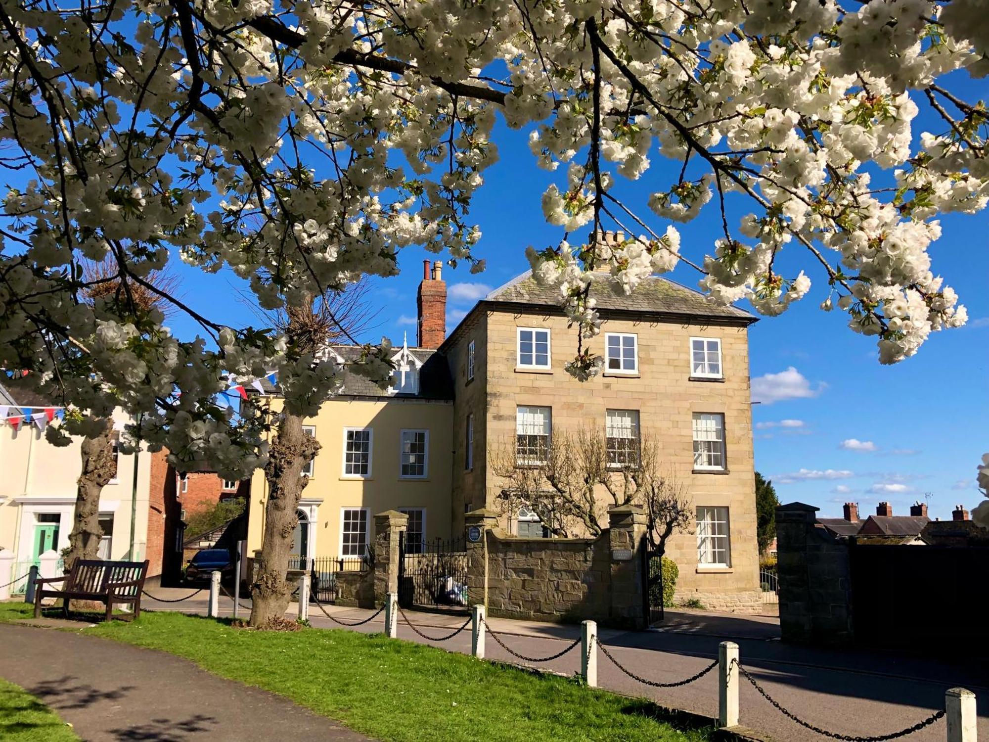 Flower Cottage By Ludlow Castle With Onsite Parking Exterior photo